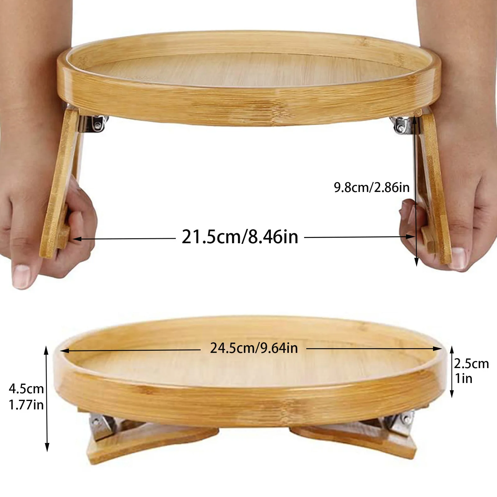 Подлокотник из бамбука для дивана прищепка стола деревянный поднос закусок