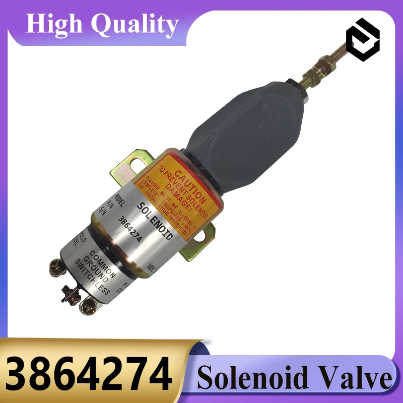3864274 Электромагнитный запорный клапан топливного насоса 12 В Для деталей