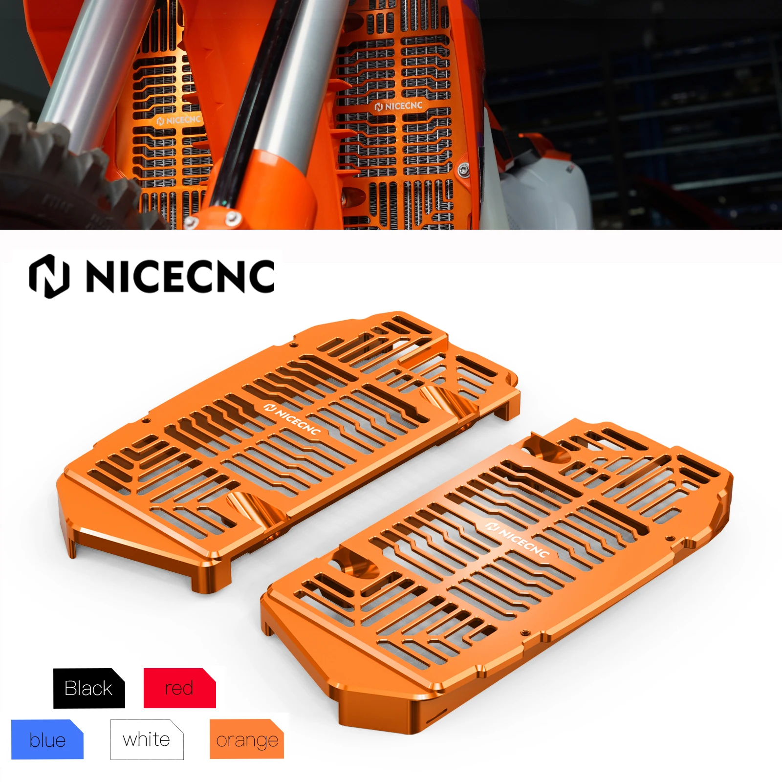 Для KTM EXC 300 2024 защитные радиаторы Protector 150 200 250 350 450 EXCF XCW XCF-W 500 SX SXF XC XCF 2024-2023