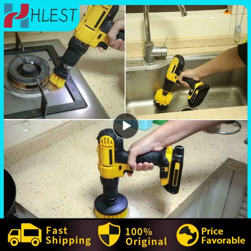 

1~7PCS Electric Drill Cleaning Brush Electric Cleaning Brush Tool Car Beauty Electric Drill Brush Bathroom Toilet Cleaning Disc