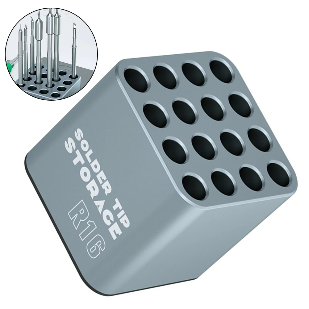 Ящик для хранения жал паяльника классификация с 16 отверстиями и несколькими