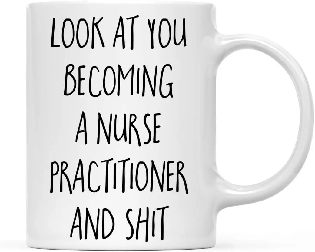 Пресс Andaz 11 унций Забавный подарок на кофейную кружку смотрите вас как медсестра