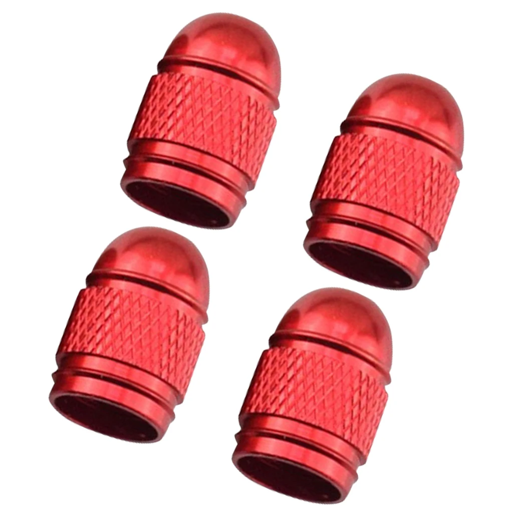 

4pcs Auto Car Tire Truck Vehicle Wheel Aluminum Alloy Air Valve Stem Caps Universal Cover