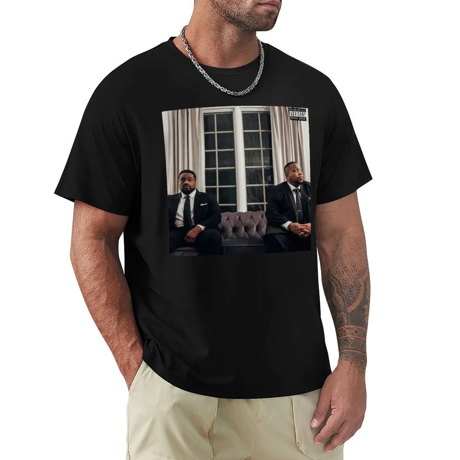 Фото Футболка Little Brother MTLW в стиле Urban Casual, свободного кроя. №1