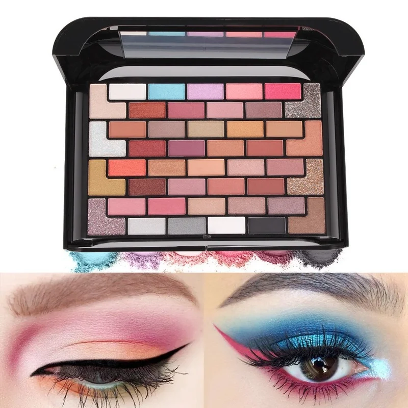 

Charming Eyeshadow 68 Color Makeup Palette Matte Shimmer Pigmented Eye Shadow Powder