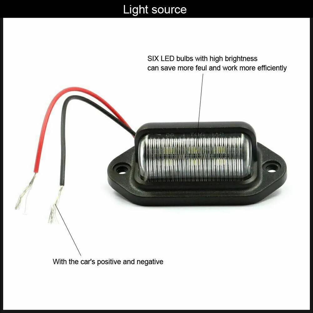 

4X Universal Car License Plate Light ICE BLUE LED Light For Truck Van RV Boat Step Courtesy Stern Transom Lights Door Lamp