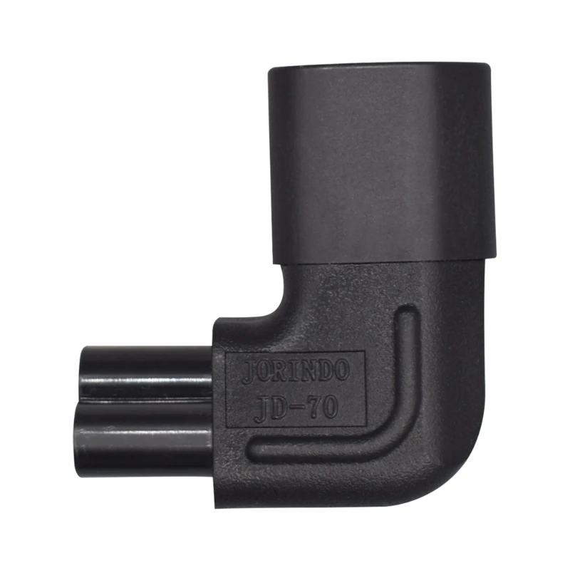 IEC320 C5 Преобразователь мощности IEC C14 Штекер на Женский Угол вверх/вниз Разъем 10A 250