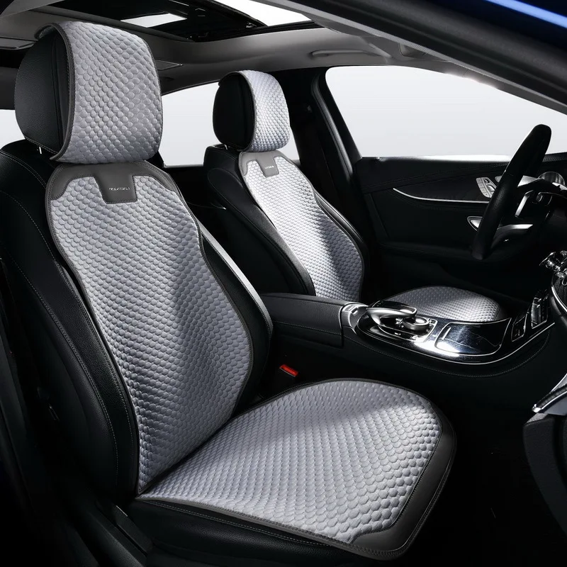 Чехлы на передние сиденья автомобиля аксессуары для подушек из сотовой ткани