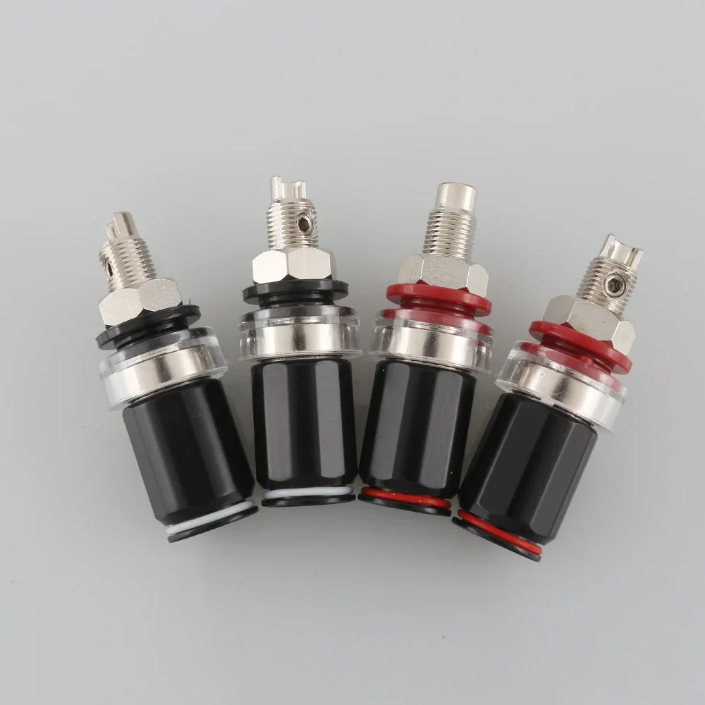 4 шт. один лот позолоченный родиевый HIFI усилитель клеммная колодка для динамика