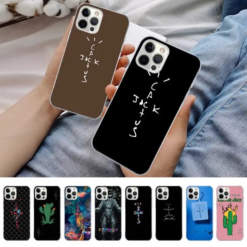 

Cactus Jack Hiphop Fashion Phone Case for iPhone 11 12 13 Mini Pro Max 8 7 6 6S Plus X 5 S SE 2020 XR XS 10 case