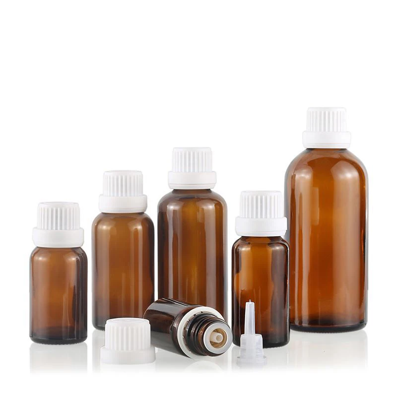 

Wholesale 5/10/15/20/30/50/100ml Amber Brown Glass Bottle with Screw Euro Cap Essential Oils E Liquid Pipette Dropper Containers