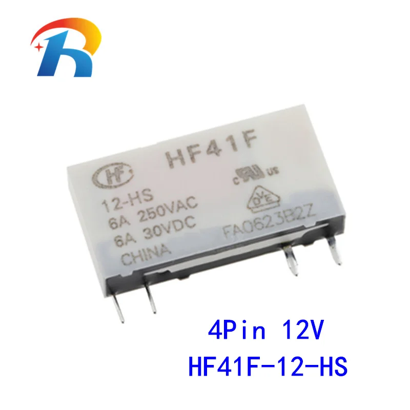 

5 шт., реле мощности HF41F 5 12 24V HS ZS