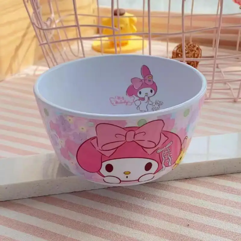 Новинка миска Hello Kitty Sanrios мультяшная чаша Cinnamoroll Kuromi моя мелодия понравило для