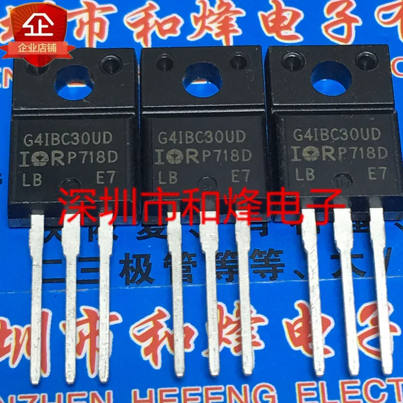 

5PCS-10PCS IRG4IBC30UD G4IBC30UD TO-220F 600V 17A ORIGINAL ON STOCK