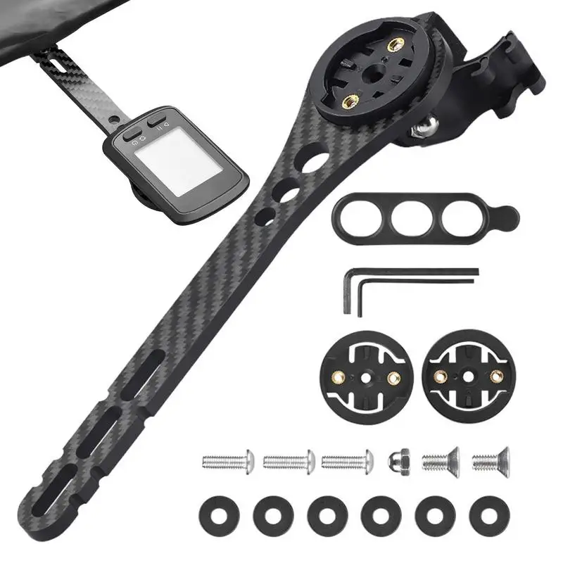 

Велосипедный держатель для компьютера, углеродный кронштейн на руль горного велосипеда, аксессуары для экшн-камеры