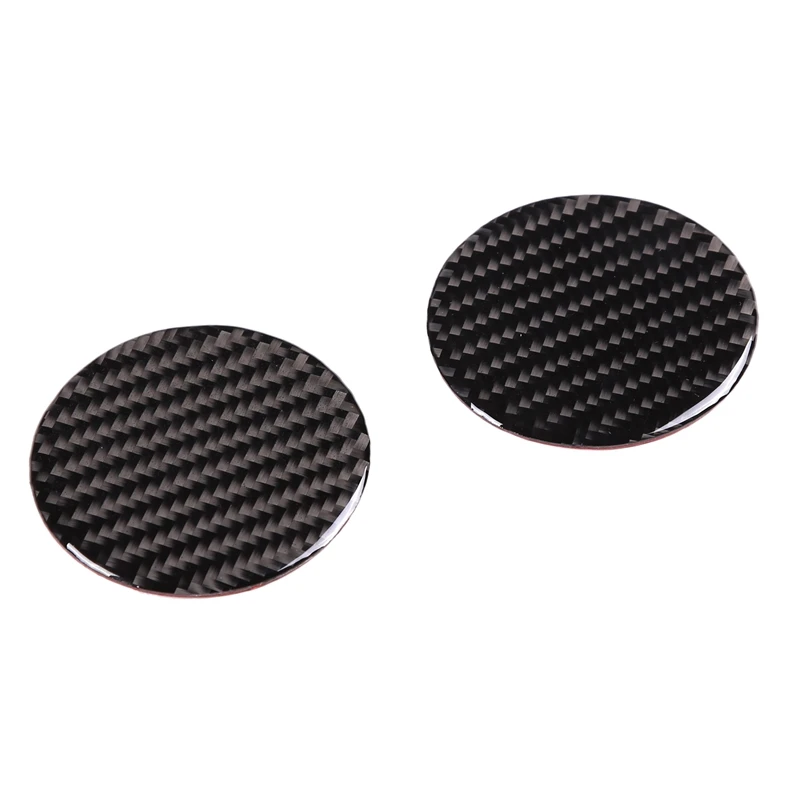 

Car Water Cup Pad Coaster Carbon Soft Cover Trim For-BMW MINI 2014-2021