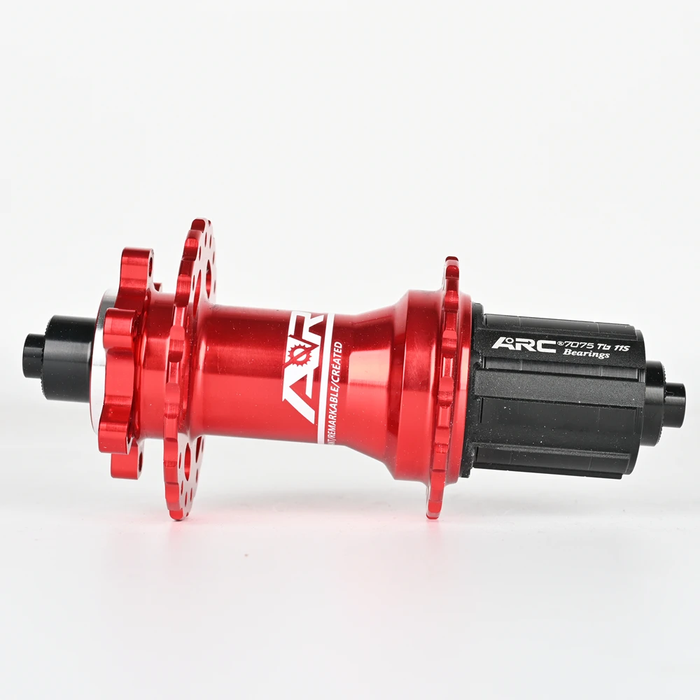

ARC Aluminum Alloy MTB Rear Hubs NBK 4 Sealed Bearing Hub Mountain Bike Disc Brake Hub Bicycle Hub 28/32/36 Holes For 8-12 Speed