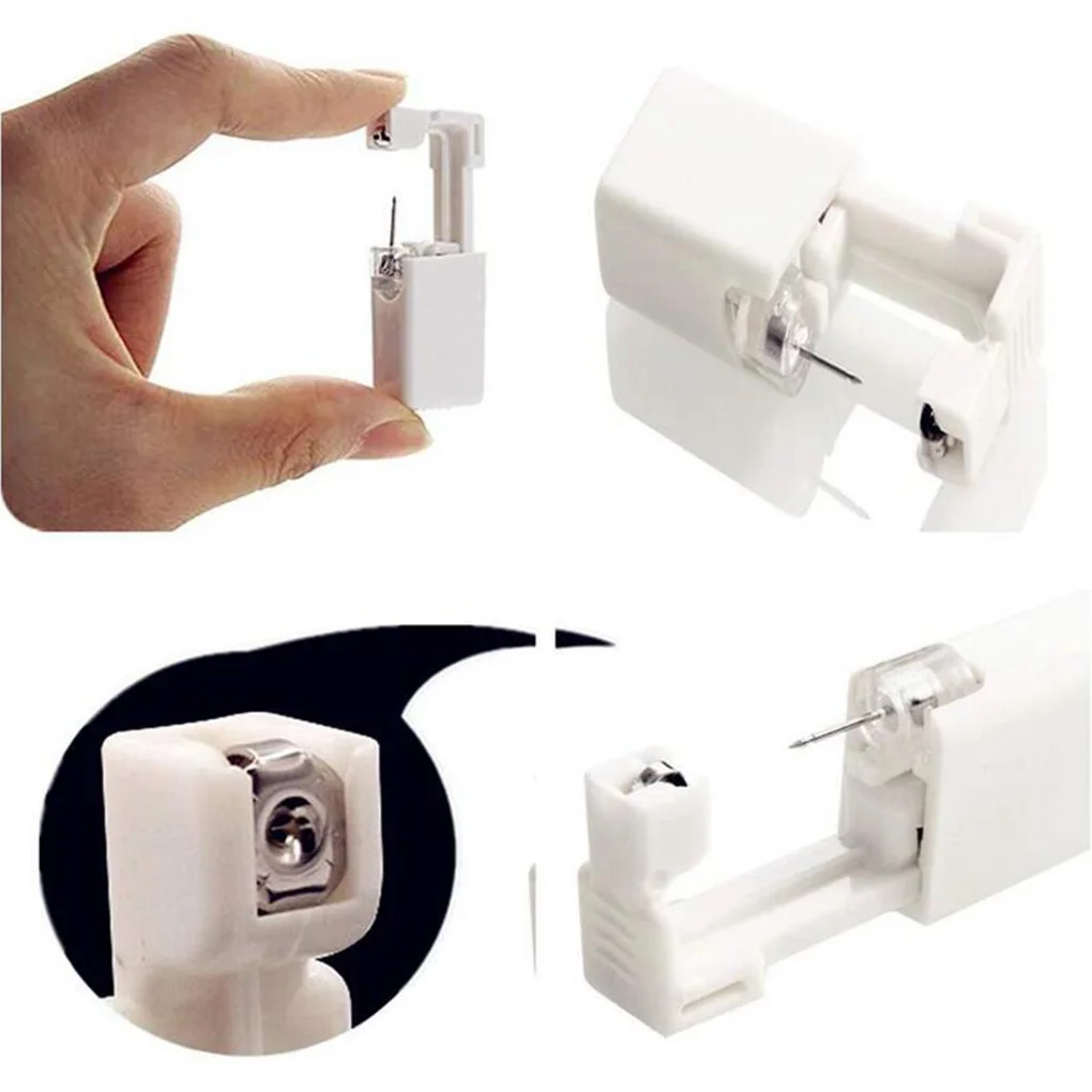 

Набор из 6 инструментов для начинающих, профессиональный одноразовый самопирсинг, устройство для прокола ушей, инструменты для отверстий