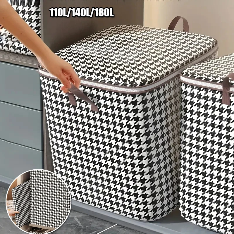 

Dust-proof Container Closet Clothes Large Capacity For Bag Storage Zipper Bag Quilt Dustproof Oragnizer Storage Foldable