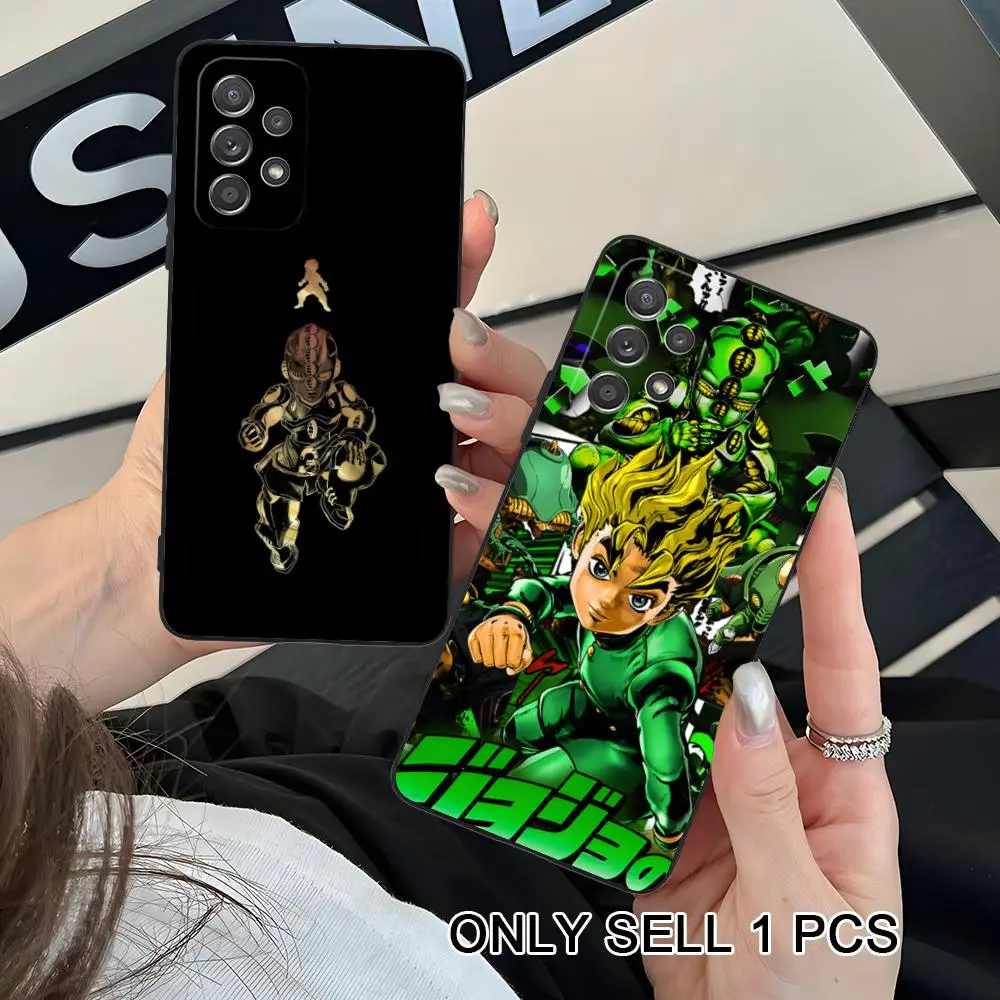 Фото Чехол для телефона JOJO Koichi Hirose для Samsung Galaxy A26 25 24 23 22 21 17 16 15 14 13 12 11 5G, мягкий противоударный чехол из ТПУ №2