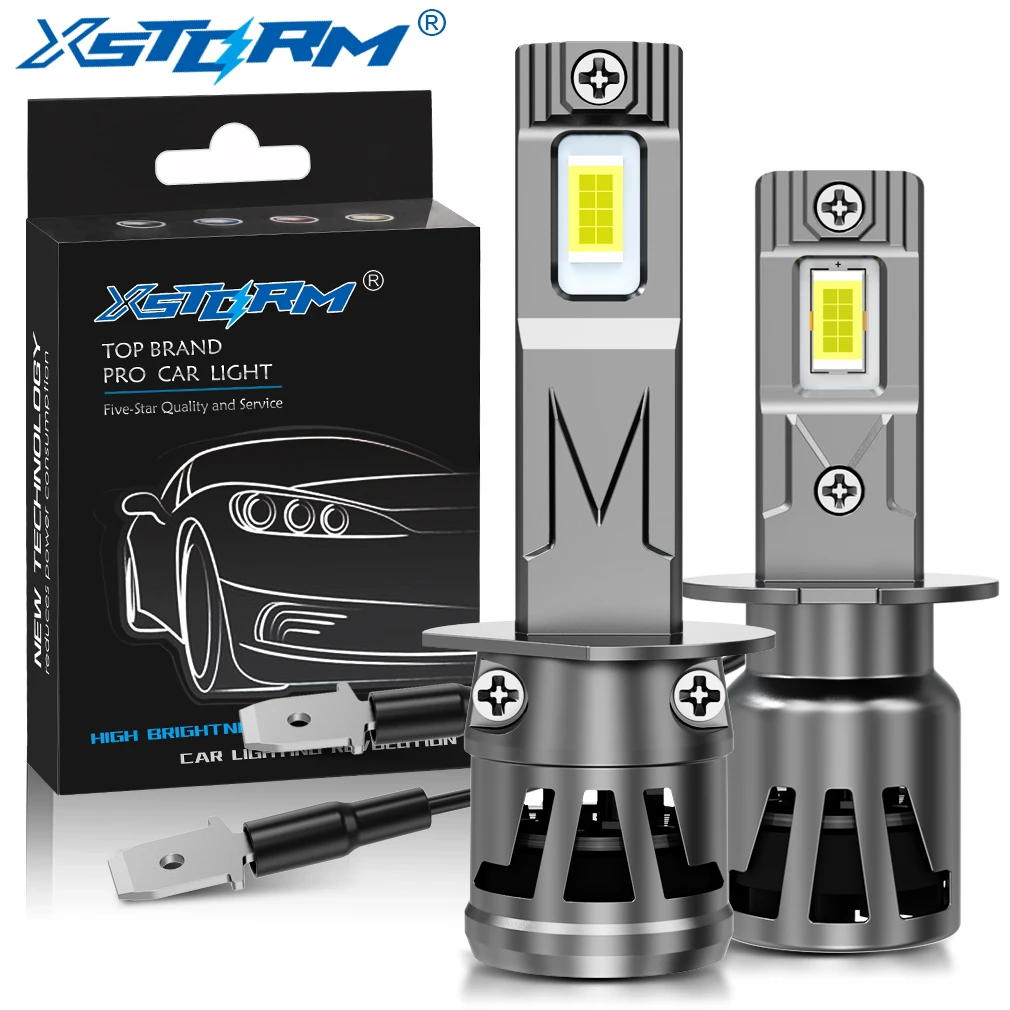 

XSTORM H1 H3 H7 H11 Светодиодные автомобильные фары HB3 9005 HB4 9006 для автомобильных фар Авто противотуманные фары Turbo Автомобильные 6500K 12V