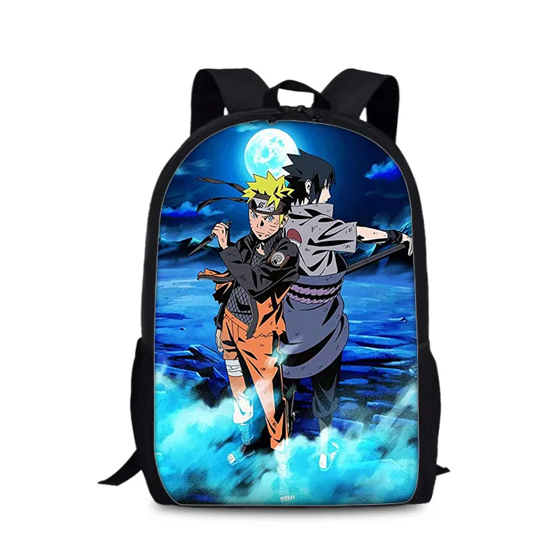 

Anime kakashi Backpack Schoolbag Travel Notebook Bag Gifts For Kids Students