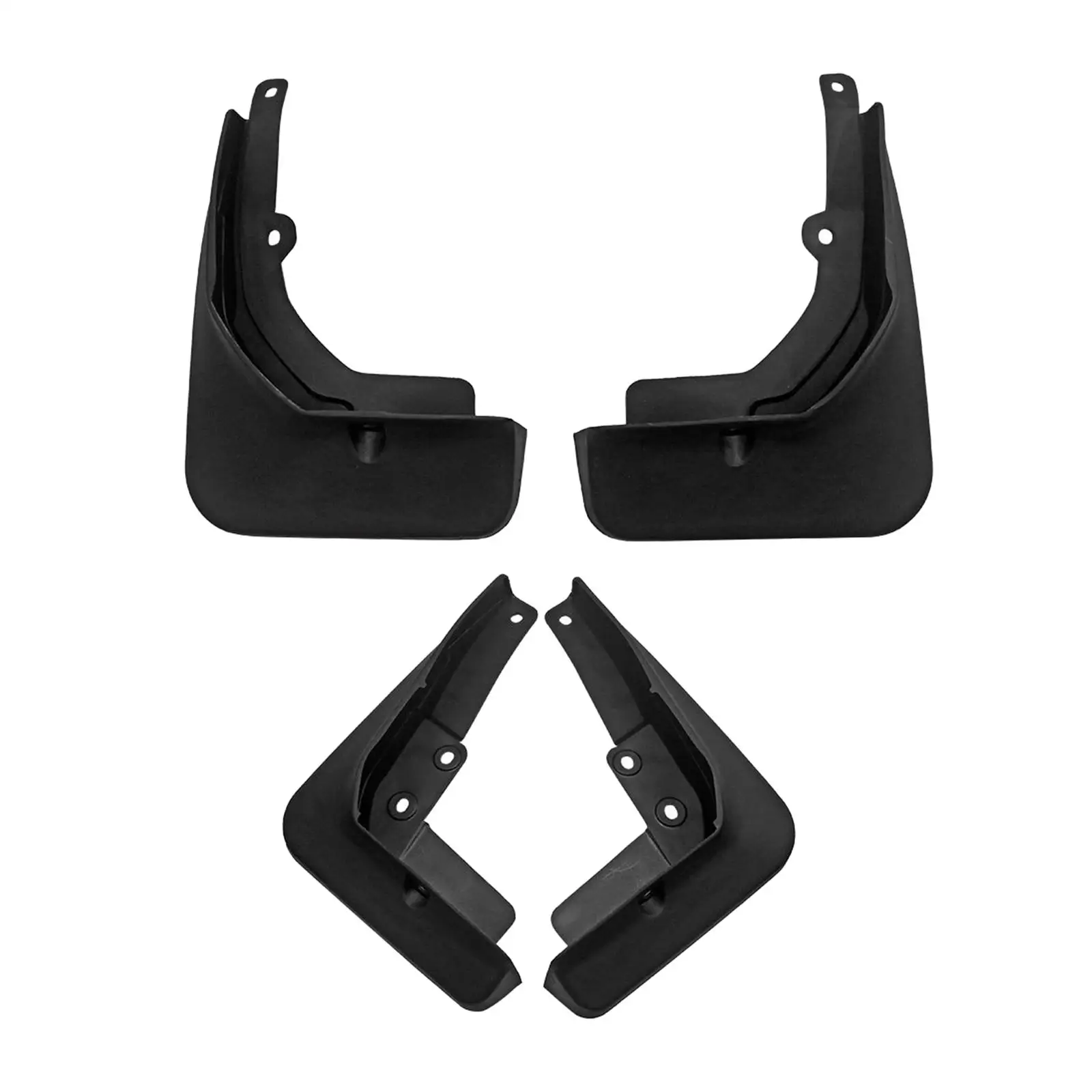 

4Pcs Car Wheel Mud Flaps Exterior Parts for Byd Qin Plus 21 Punch Free
