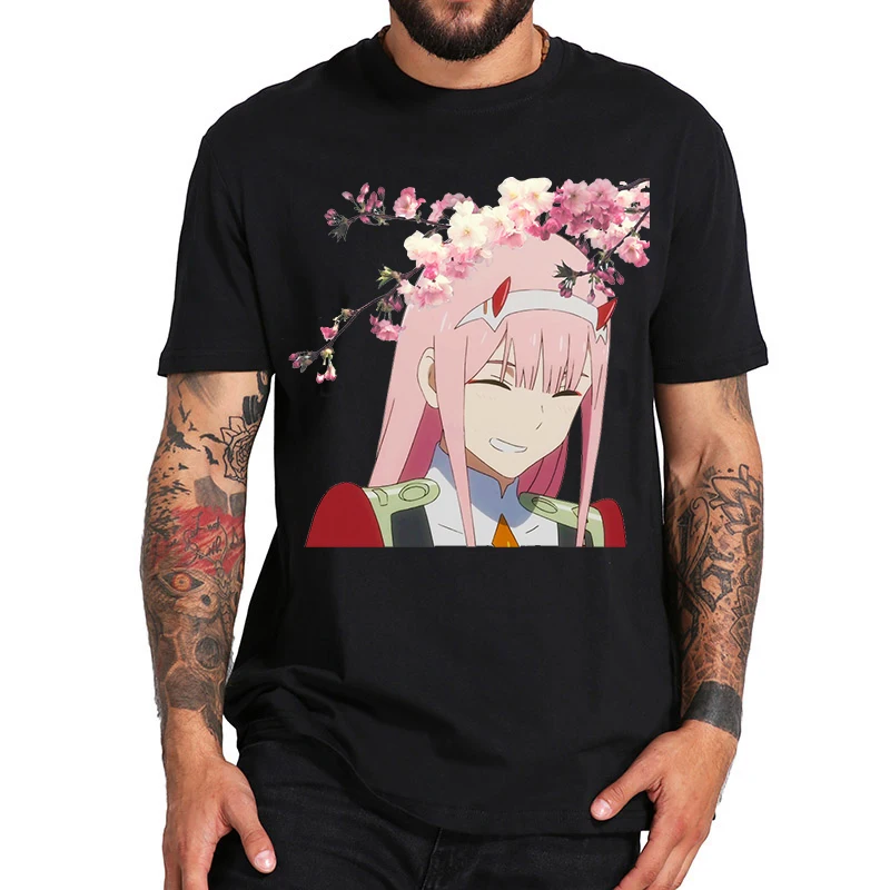 

Футболка Харадзюку с японским аниме халиюку, модная тенниска с круглым вырезом и принтом «манжет», уличная одежда, повседневные летние топы