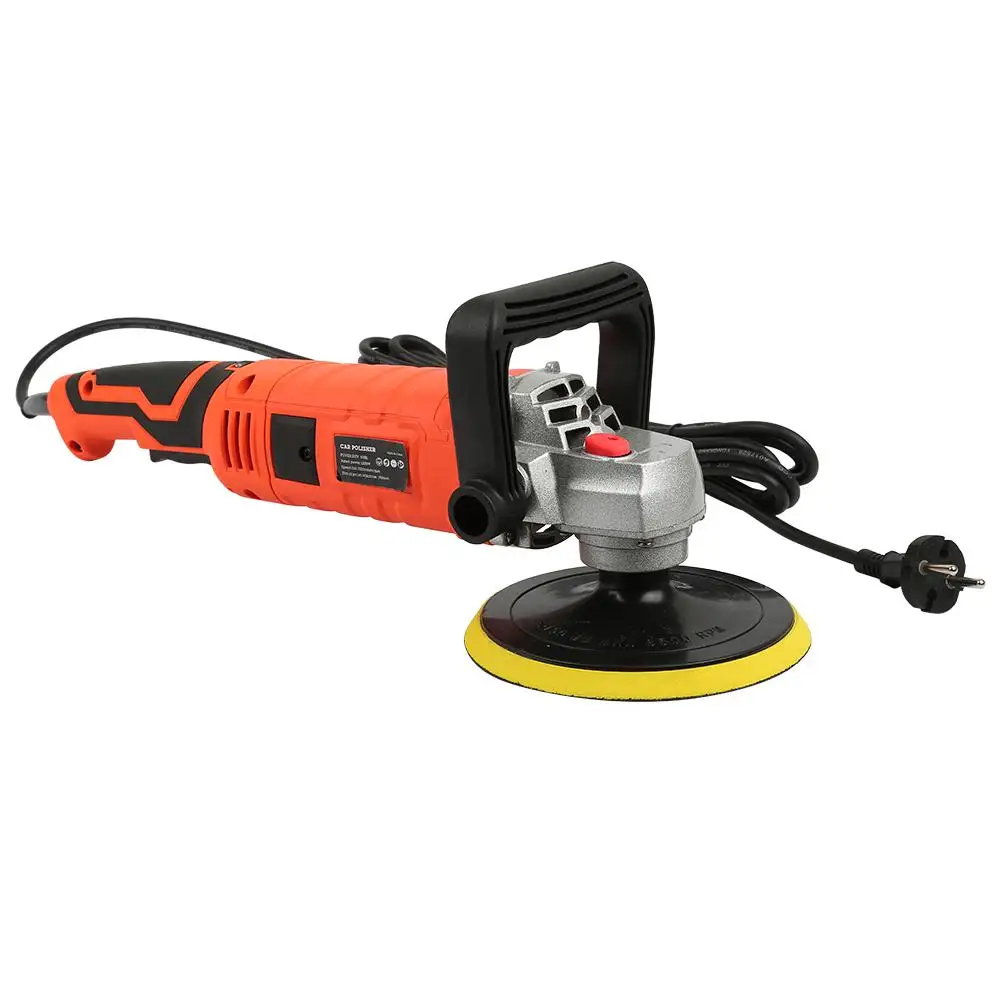 

220V Electric Car Polisher Machine Auto Polishing Machine Adjustable Speed Sanding Waxing Tools Car Accessories Power Tools HWC