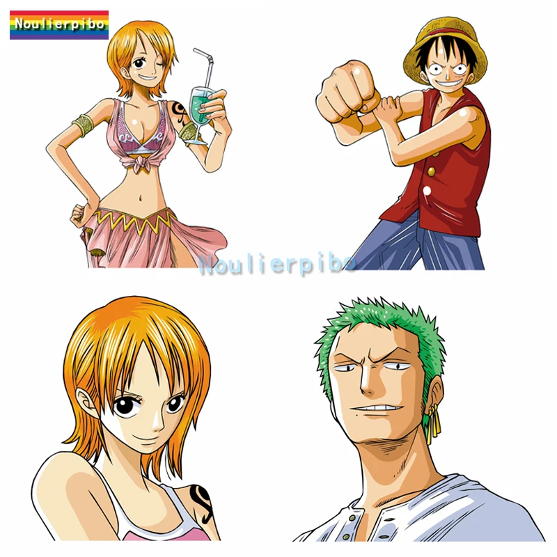 

Personality Cartoon Car Stickers One Piece Roronoa Zoro Vinyl Die Cut Decals Car Motorcycle Helmet Trolley Case Laptop Decals