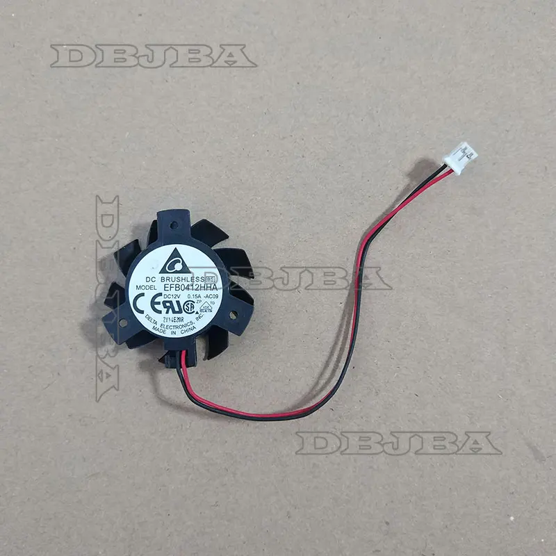 Для ASUS EFB0412HHA-AC09 12V 0.15A 2-контактный Вентилятор охлаждения графической карты