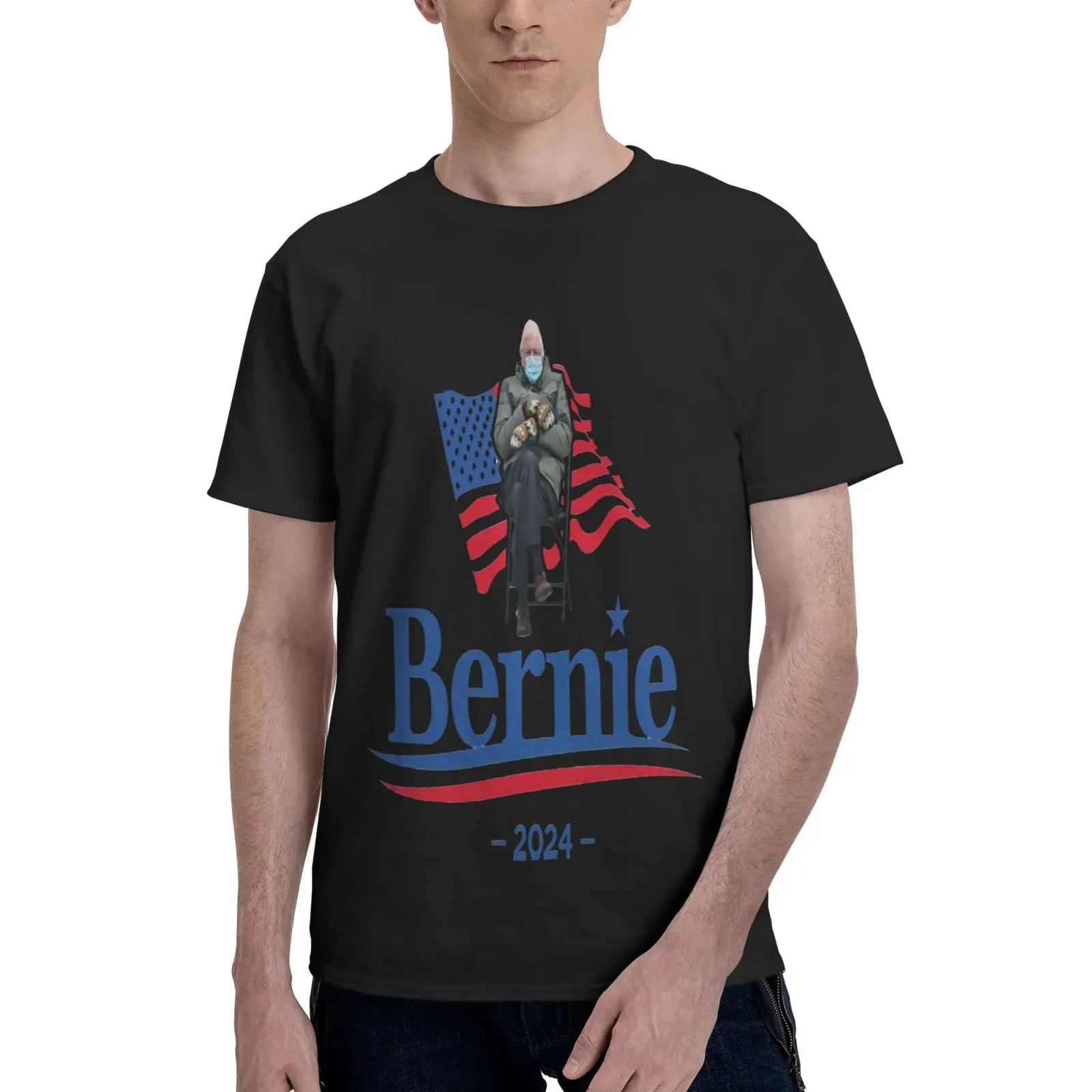 

Bernie Sanders 2024 Election Meme Us Men T-Shirt T-Shirts For Women Men T-Shirt Harajuku Couples T-Shirt T-Shirt Tee Shirt Men