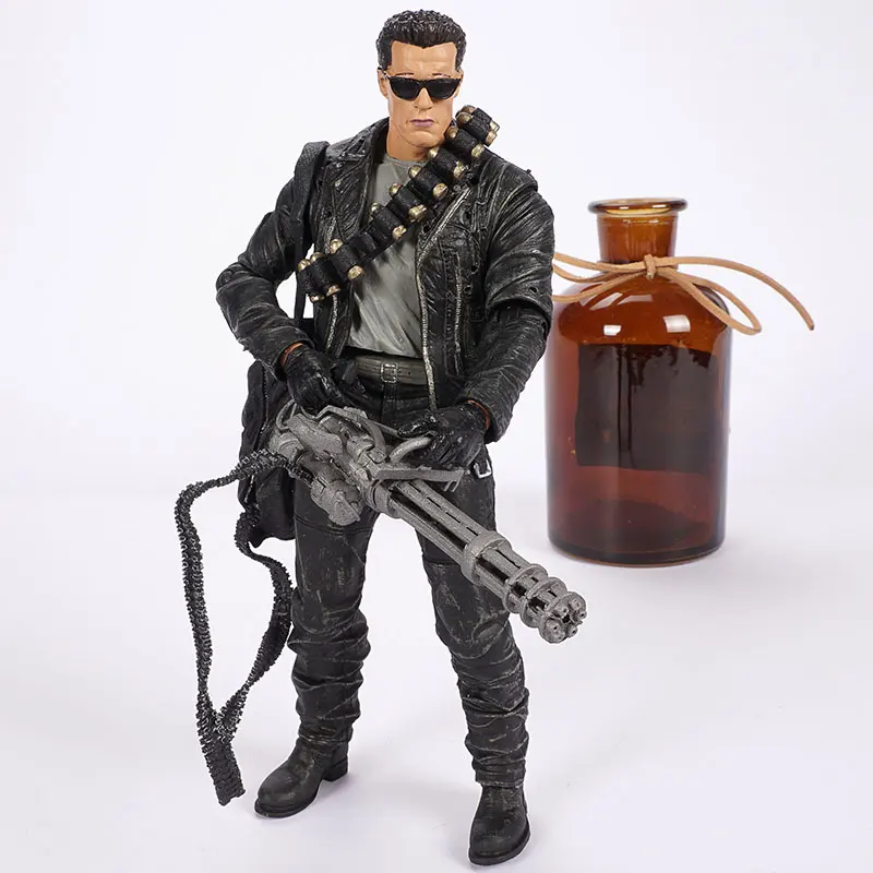Экшн-фигурка NECA The Terminator Schwarzenegger Коллекционная модель из ПВХ | Игрушки и хобби