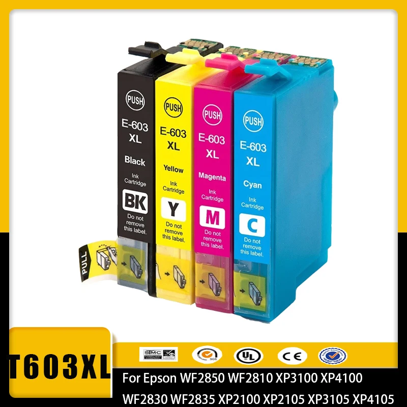 Совместимый чернильный картридж Vliaxh T603 T603XL для Epson