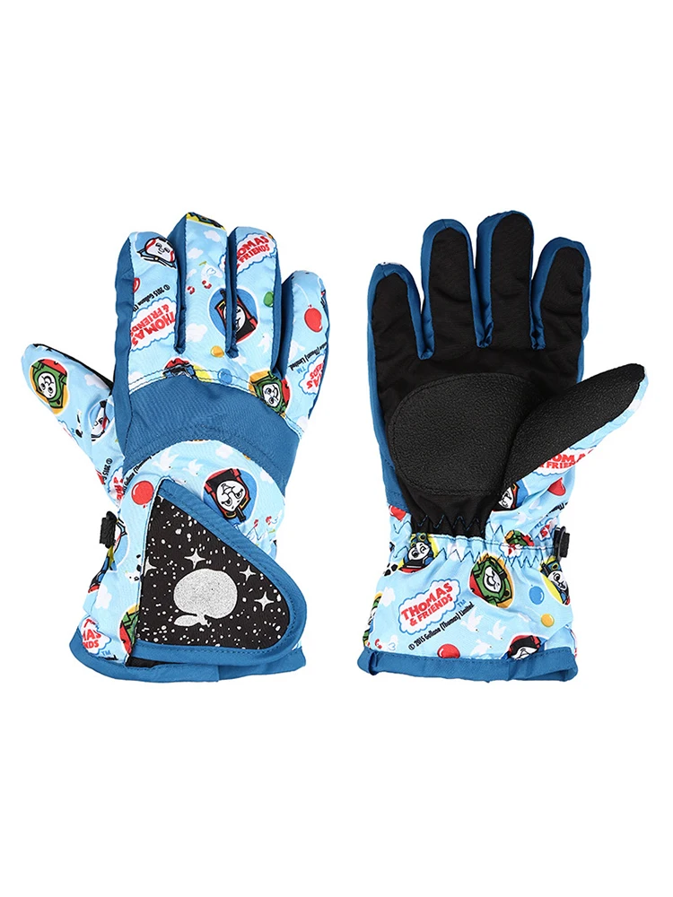 Winter children's gloves waterproof, thickened, warm and cold proof, outdoor skating and skiing children's gloves