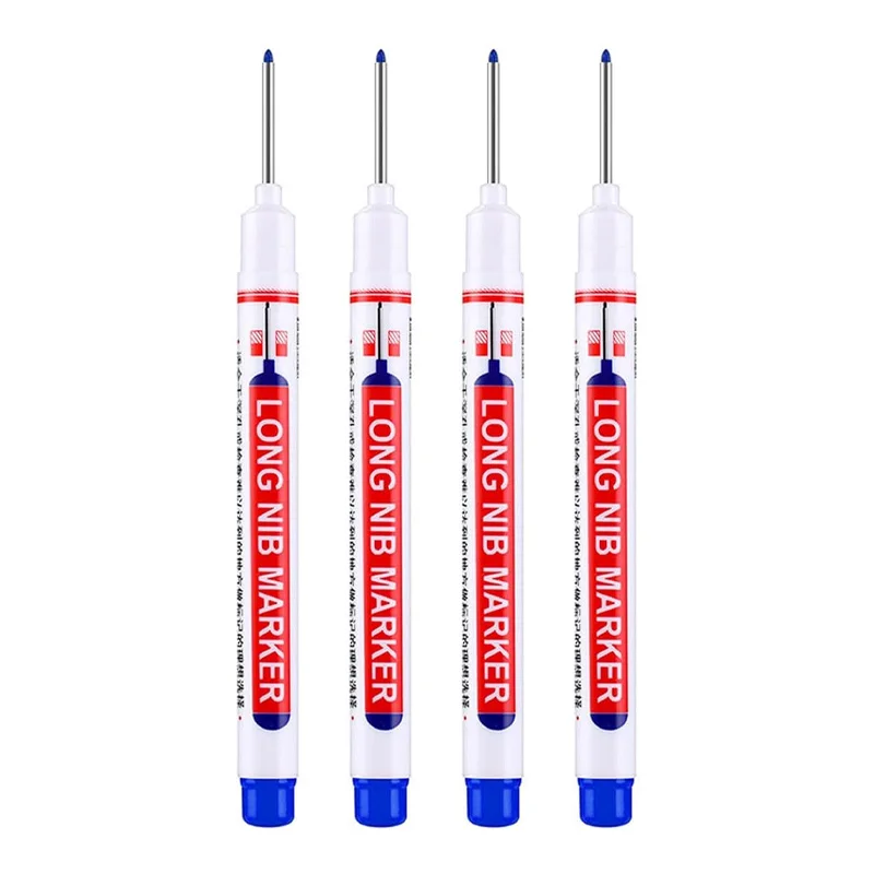 

4 шт., фломастеры с длинным наконечником и глубоким отверстием, 20 мм