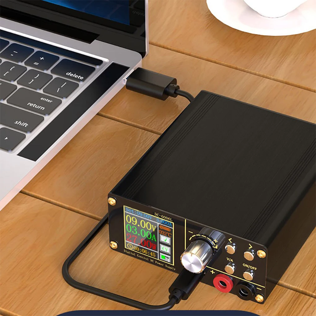 

0-60 в 0-6 А 0-360 Вт Цифровой регулятор с охлаждающим вентилятором Регулируемый источник питания защита от перегрузки по току электрическое уст...