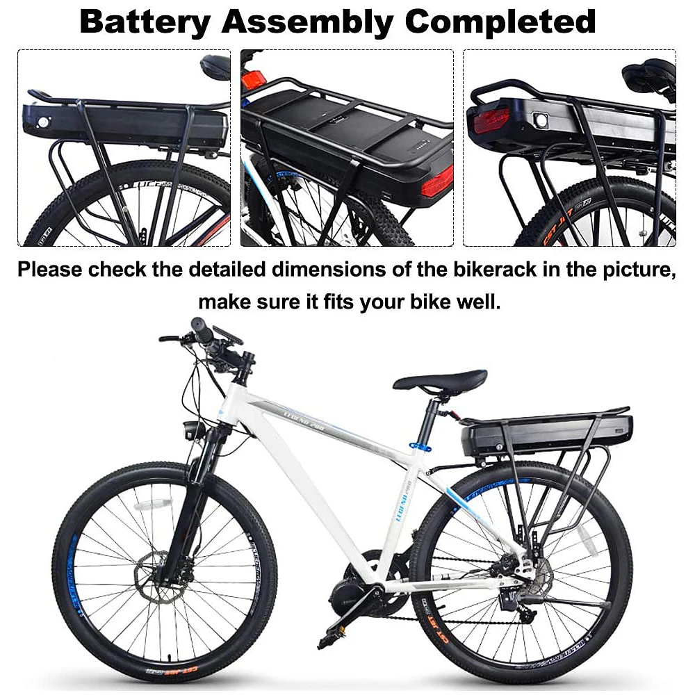 Аккумулятор для электровелосипеда 52 в 48 В 36 25 Ач 21 батарея А 30 BMS двигателя Bafang