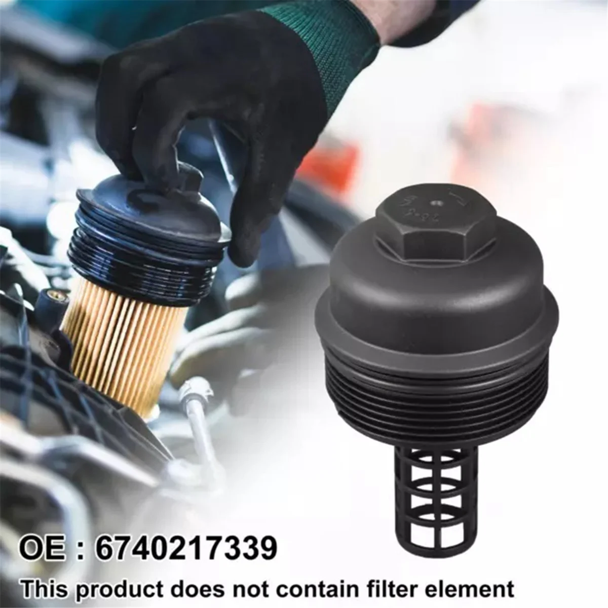 1 шт. крышка корпуса масляного фильтра двигателя для V70 MK2 S60 2000-2010 2 4 л 6740217339