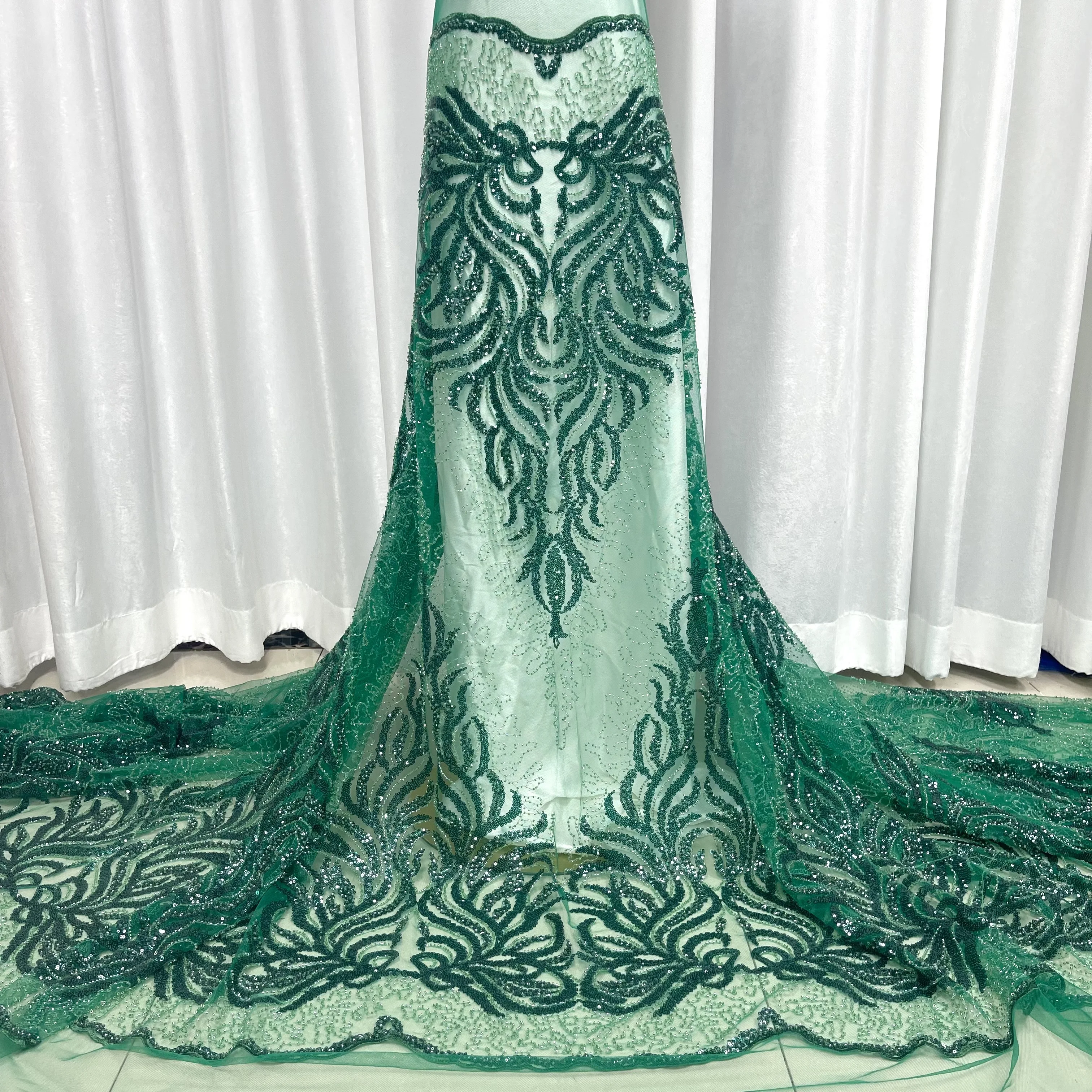 2022 Роскошный Розовый 3D цветок ручной работы стеклянный бисер с вышивкой новый