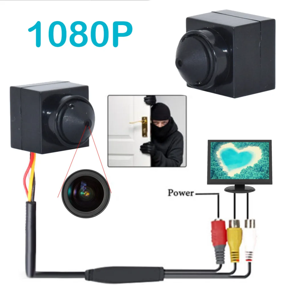 

1080P Super Mini Camera AHD Dummy Video Surveillance Camera cctv cameras Analog MINI Security camera with 5-Axis bracket Cameras