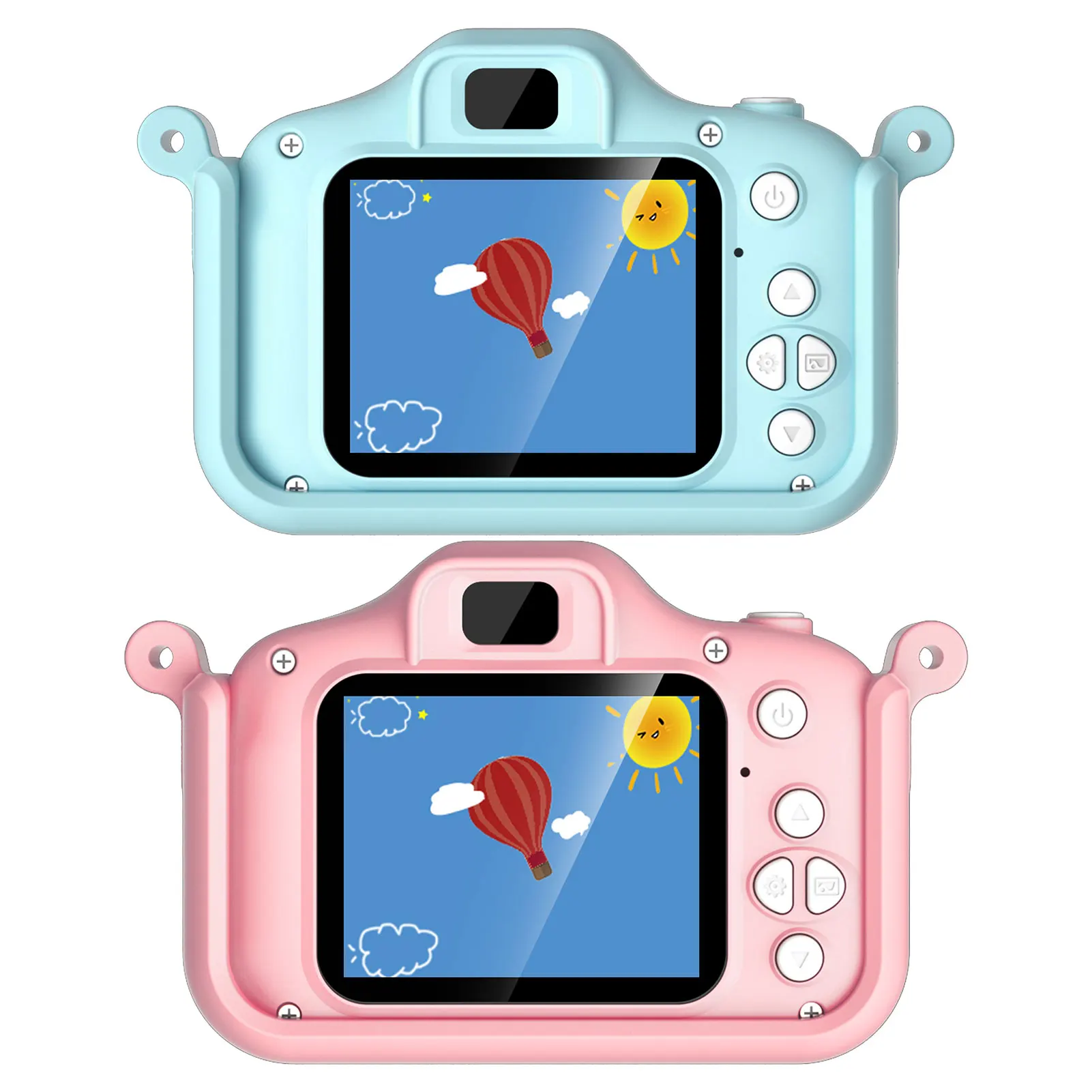 

1080p HD Kids Camera Lovely Toddler Camera Kids Selfie Camera Portable Kid Camera Digital 2000W Pixel Camera For Kids Boys Girls