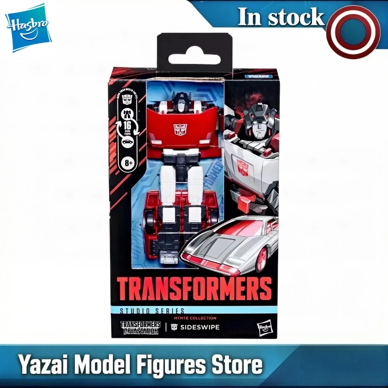 Фото Оригинальная коллекционная фигурка Hasbro TRANSFORMERS STUDIO SERIES MTMTE SIDESWIPE №1