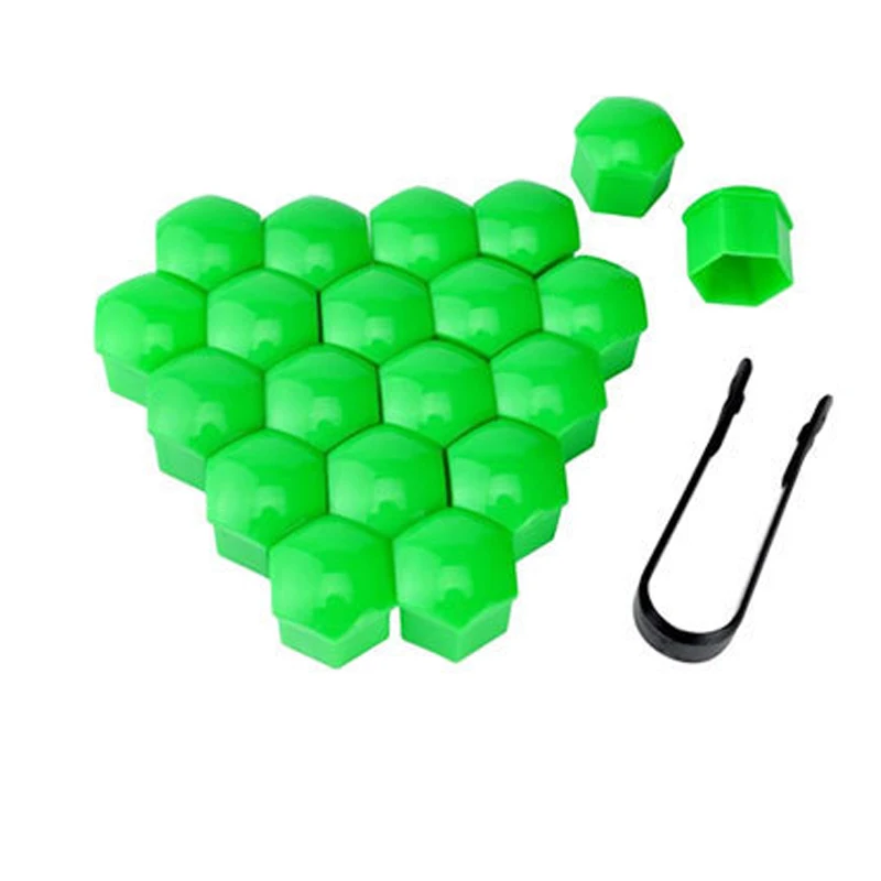 

20 шт., защитные крышки для автомобильных колес, 17 мм, 19 мм, 21 мм