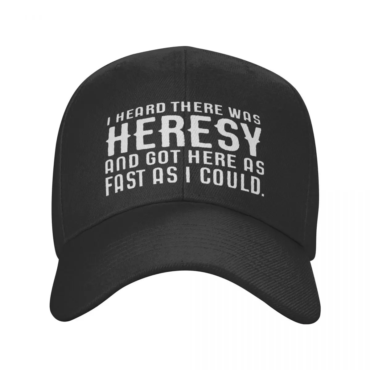 

I Heard There Was Heresy Funny Wargaming Casquette, Polyester Cap Personalized Unisex Sports Nice Gift