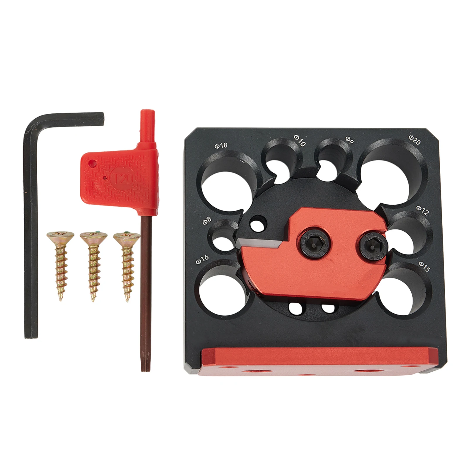 

Accessories Electric Round Drill Dowel Maker Jig Carbide Blade Round Rod 1pc 8-20mm Aluminum Alloy Power Tools
