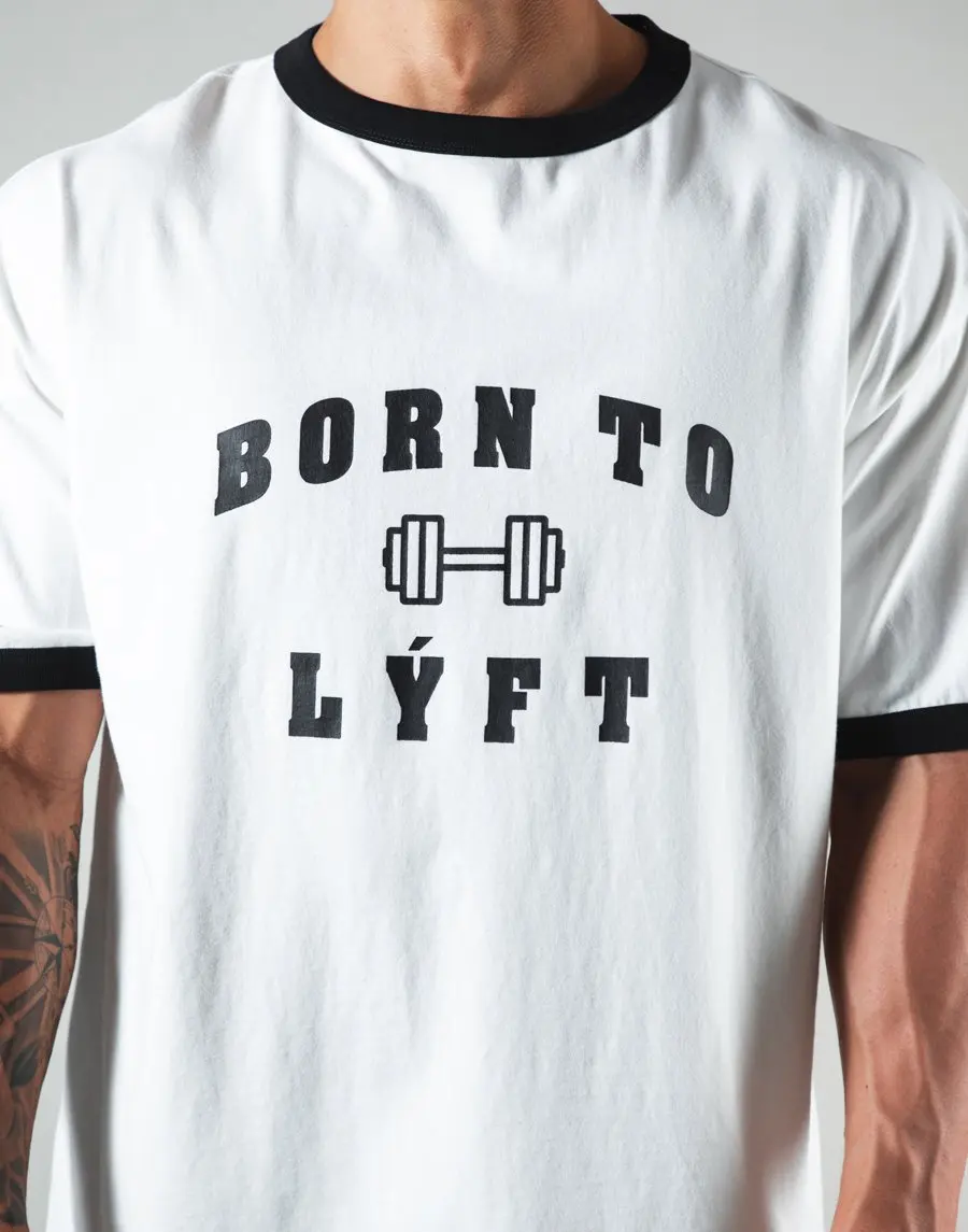 

LFYT летняя трендовая футболка для фитнеса и отдыха, свободная дышащая футболка большого размера с короткими рукавами для тренировок