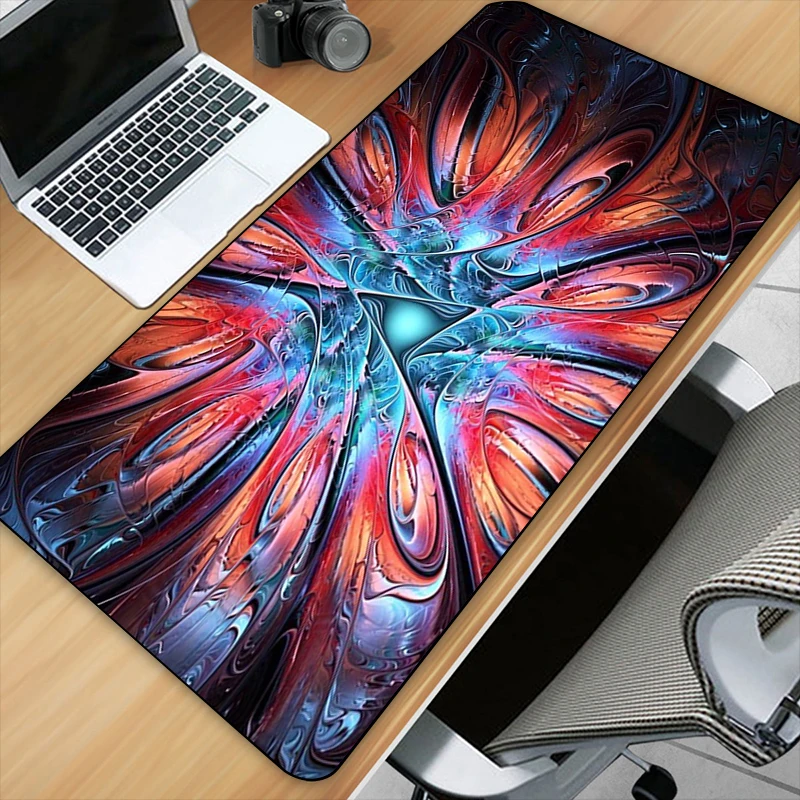 

Colorful Magical Fantasy Abstract Art Mousepad HD Printing Computer Lock Edge Keyboard Mat Gift PC Desk Pad Large Mouse Pad