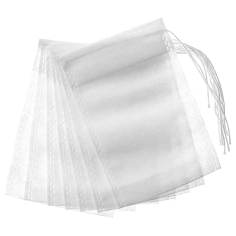 

200 шт., одноразовые чайные пакеты, 3,54x2,75 дюйма (7x9 см)