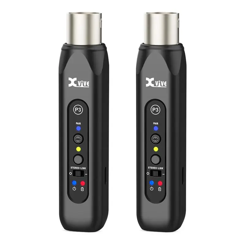 Фото Беспроводной Bluetooth-приемник Xvive P3D для микшеров, активных PA-систем, DJ-систем №1